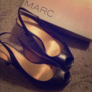 Marc Fisher Peeptoe Pumps